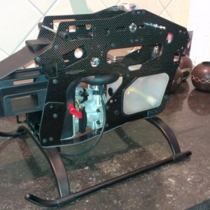 Trex700 met OS GT15HZ Gasser