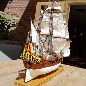 Bouwfoto's Kolderstok VOC-Retourschip Batavia 1628