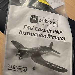 Parkzone F4U Corsair PNP