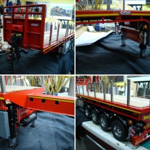 Nooteboom  flatbed  trailer