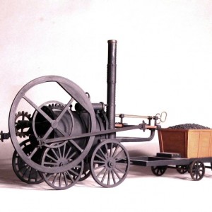 1804 Trevithick steam locomotive