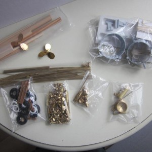 De inhoud van de doos: het beslagset!