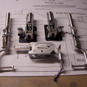 P-51A gear