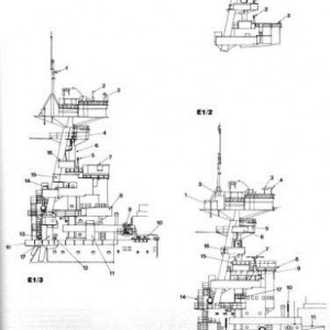 Anatomy of the ship tekening a