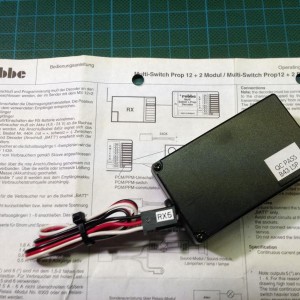 Robbe Multi Decoder Switch+Prop 12+2 No.8370