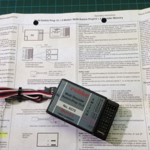 Robbe Multi Decoder Switch+Prop 12+2 No.8370