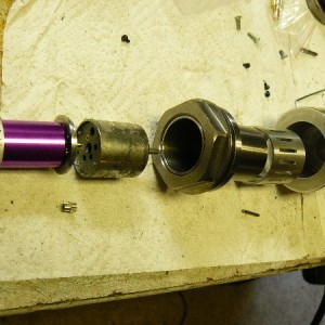 case rupstrekker aandrijfmotor exploded