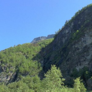 Hoge bergen - Geiranger