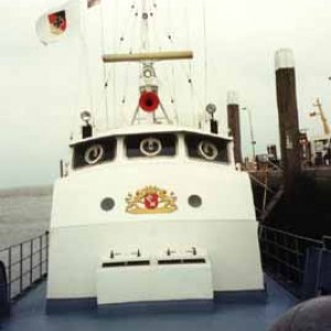 Hohwacht II vooraanzicht met de Ankerwinde