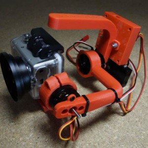 Brushless Gimbal in aanbouw.