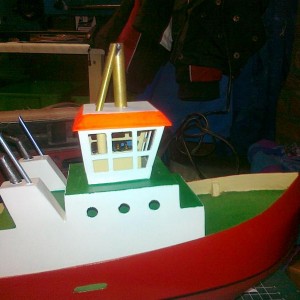 Begin van de mast