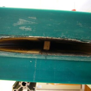 gesloten mal detail