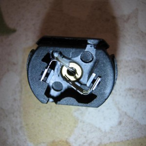 Servo motor close up.