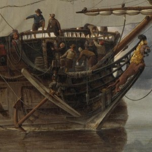 hollandse scheepen op een kalme zee   klein   kopie (800x630)