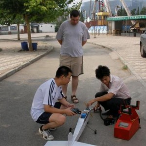 motor inlopen op zijn chinees