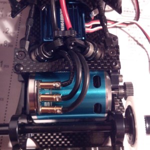 motor and wire setup in streetjam
