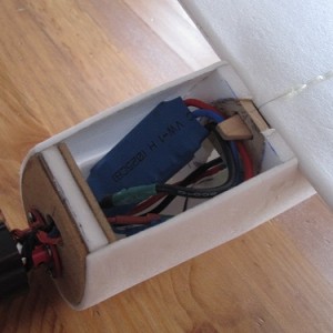 snelheidsregelaar tegen motorschot (te klein voor 1300 mAh Lipo)