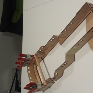Laatste hand aan de brug