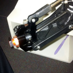 D8T Tessmann hub en steering knuckle