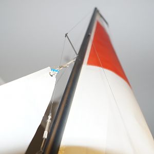 Fok bevestiging & bovenmast versteviging