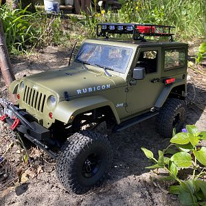 Carisma SCA-1E met Jeep hardbody