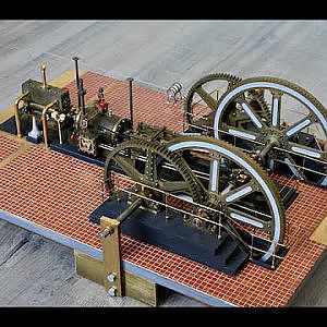 Model machine Wisboom gemaal