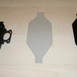 Nieuw chassis gemaakt 1:18.