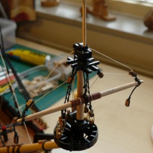 toegevoegde sprietmast