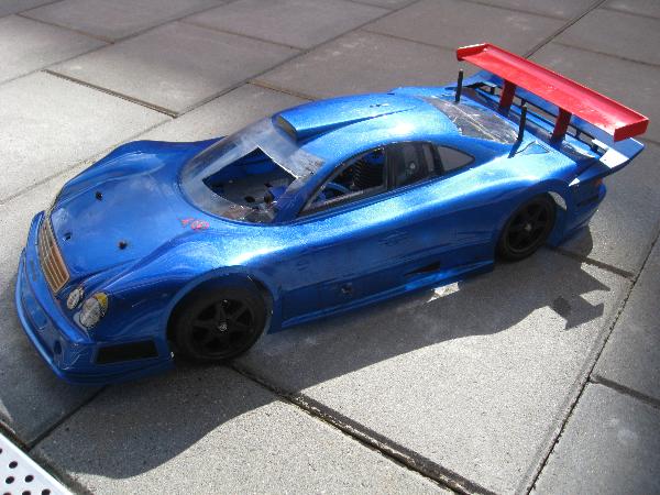 300mm CLK DTM body (net als enkele HPI RS4 full size bodies) Te ruil!