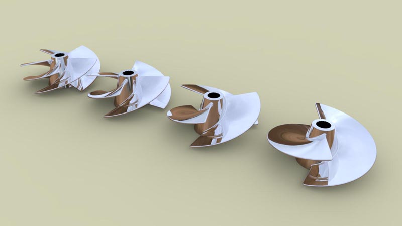 3030 Ontwerp Impellers