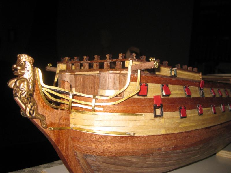 aanzicht van de boeg