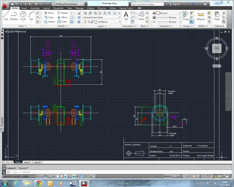 Ankerlier in CAD