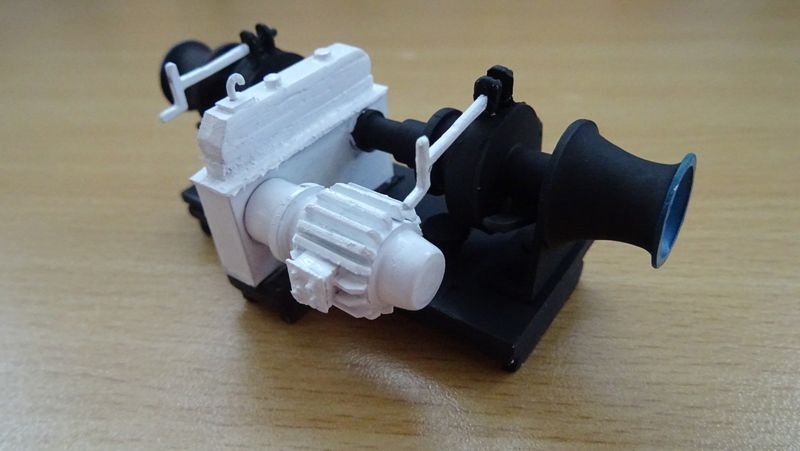 ankerwinch gespoten