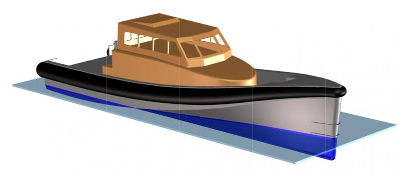 Aptilla NH1816 3D-model L=1m