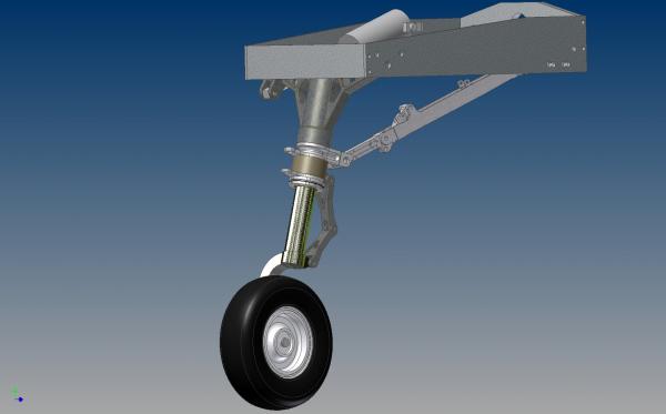 Assembly nose gear