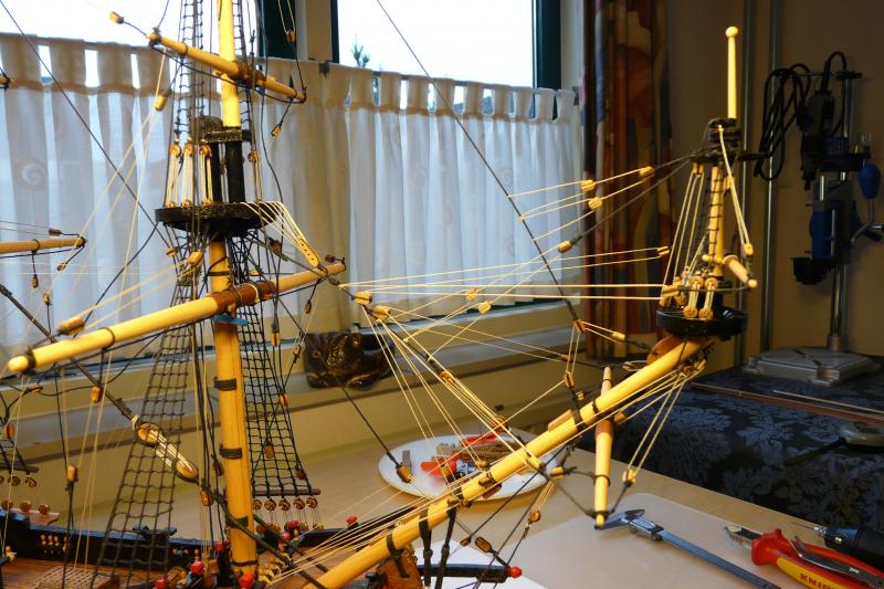 boegspriet bijna klaar