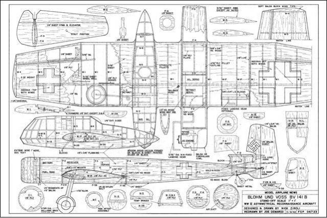 BV 141b Plan