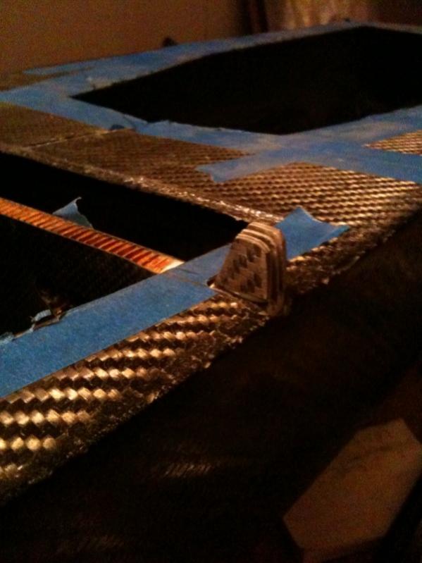 chainplate in schot door dek