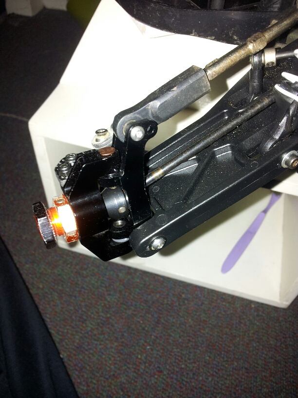 D8T Tessmann hub en steering knuckle