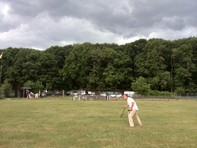 DLG van Huib met het naderende onweer.