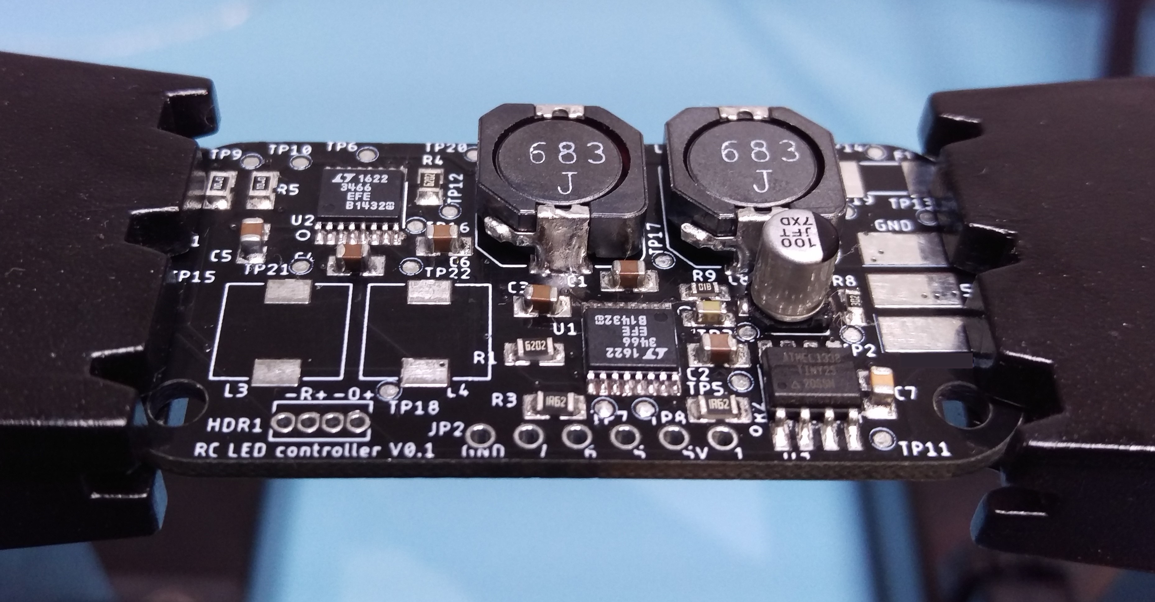 Front Light V0.4 Filter Capacitor