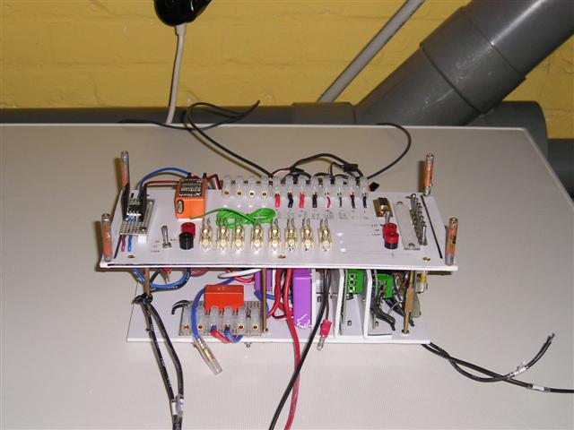 Gedeeltelijke opbouw machinekamer