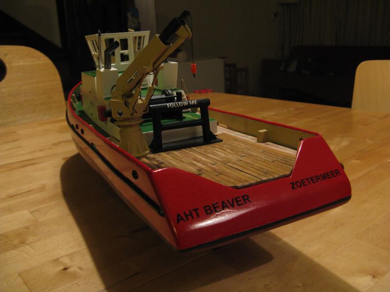 Het schip heeft zijn naam gekregen en er wordt druk gedetailleerd