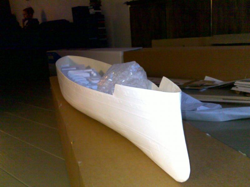 HMS Dreadnought uit de doos