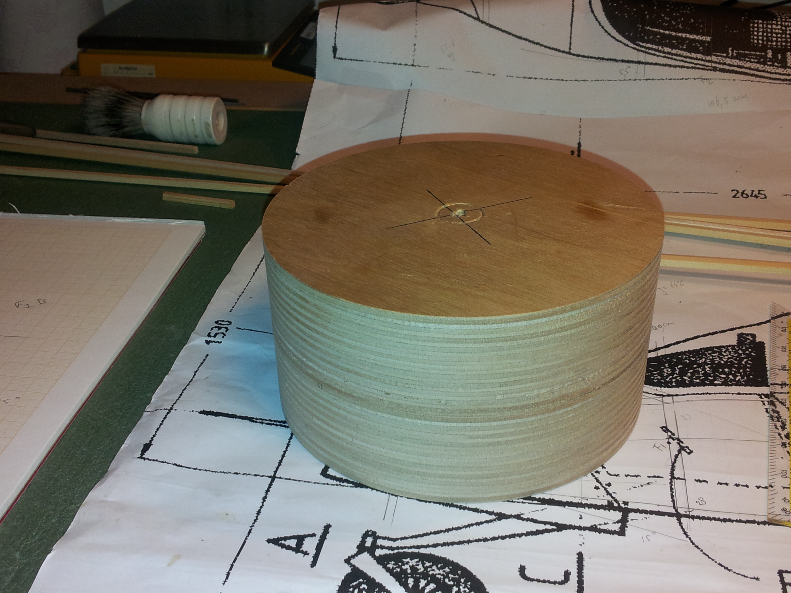houten cylinder