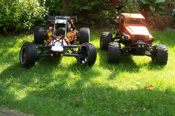 Hpi Savage X4.6 & Hpi Baja 5B