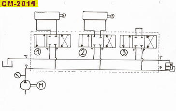 Hydraulisch Schema 385