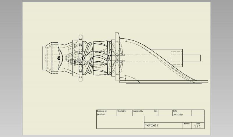 hydrojet tekening