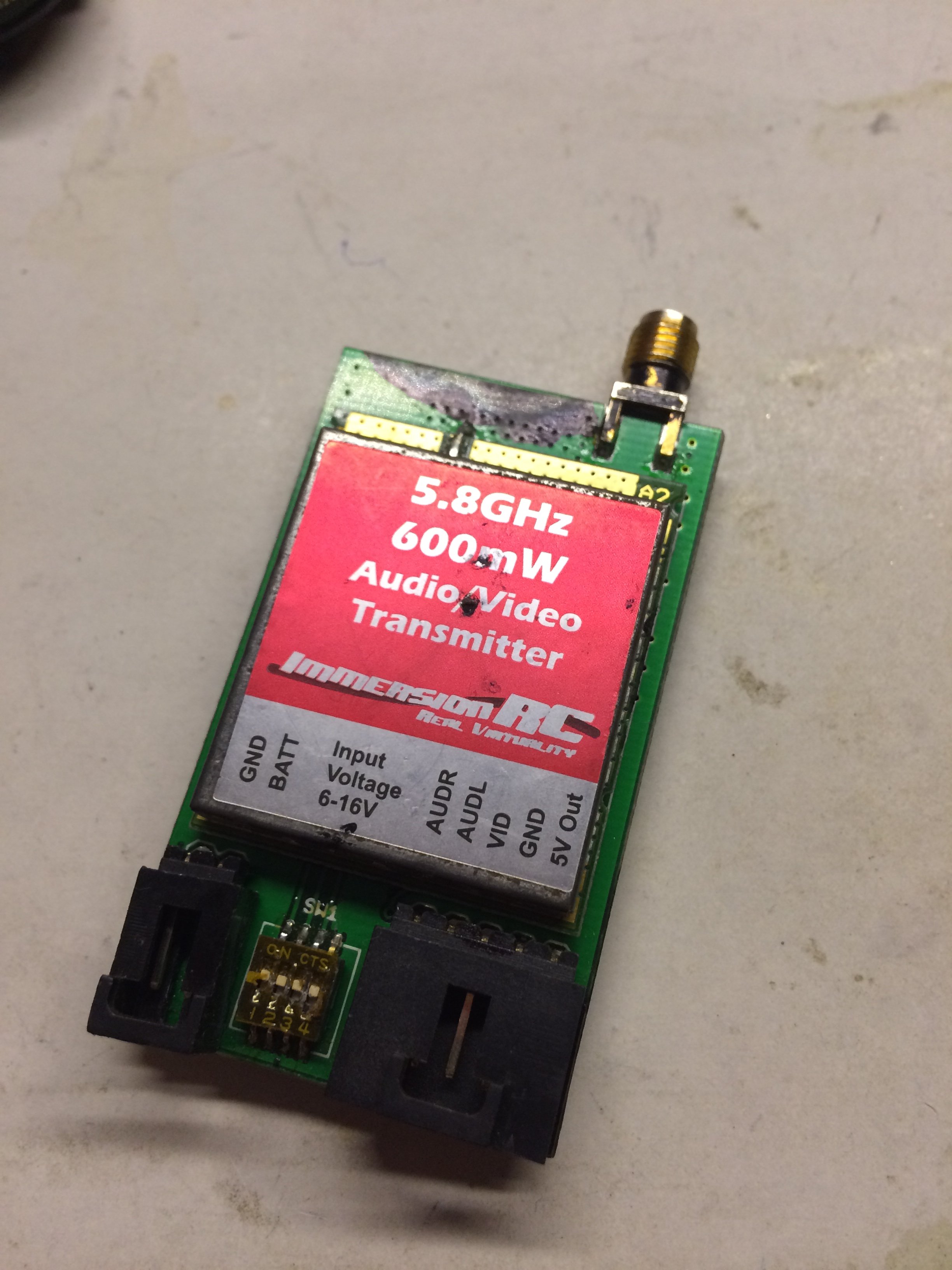 Immersion video tX 600mw