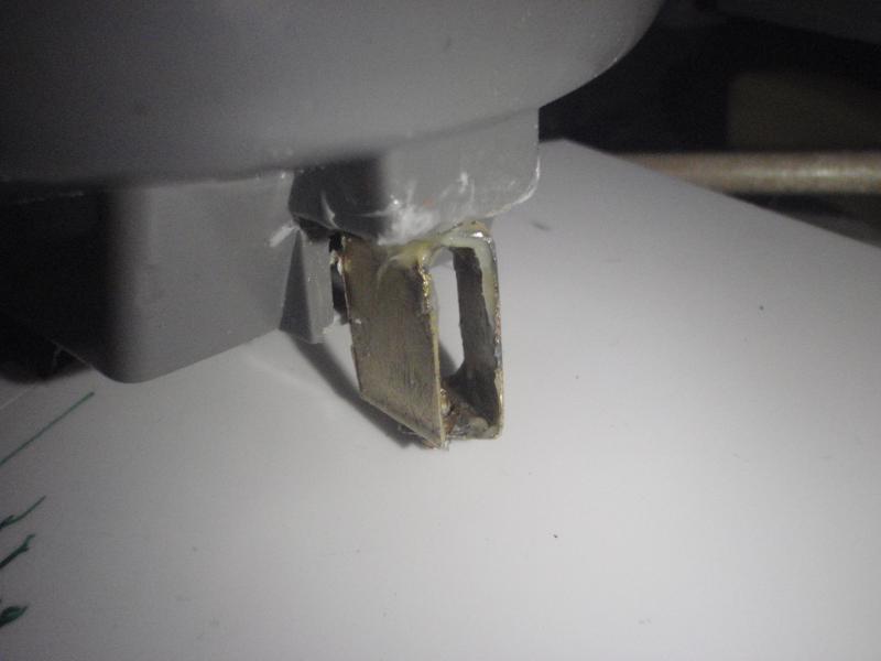 Kitchen Rudder gemonteerd